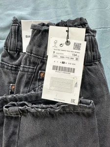 zara kids Black Jeans 9 Years - Picture 1 of 8