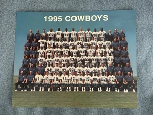 Dallas Cowboys 1995 Team Photo Super Bowl XXX Team - Picture 1 of 8