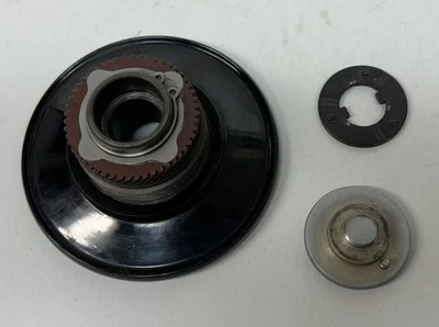 Singer 15-91 Sewing Machine Balance Wheel Textolite Gear w/ Retaining Hardware - Image 1 of 4