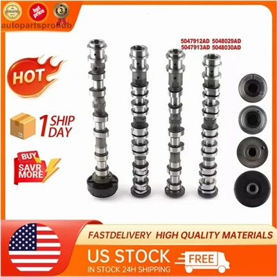 Kit de árbol de levas de 3,6 L para Jeep Grand Cherokee Jeep Wrangler Dodge Ram 1500 2016-24 Foto 1 de 4