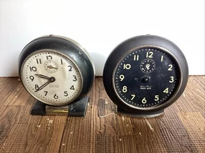 Westclox Baby Ben Windup Alarm Clock Model 61 V 61 R VTG For Parts Lot Of 2 - Picture 1 of 8