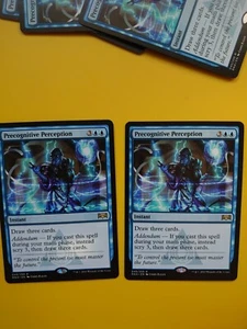 MTG Karte. Präkognitive Wahrnehmung x2 Rare Instant Ravnica Alliegiance 2 Karten - Bild 1 von 4