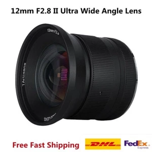 Lente ultra gran angular 7artisans 12 mm F2.8 II para cámara fujifilm X mount Pro1 E1 - Imagen 1 de 7