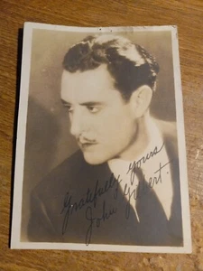 C1927 Actor John Gilbert Signed photo - Picture 1 of 6