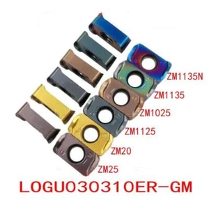 10P Turning insert LOGU030310ER-GM carbide double-sided fast feed cutting insert - Picture 1 of 6