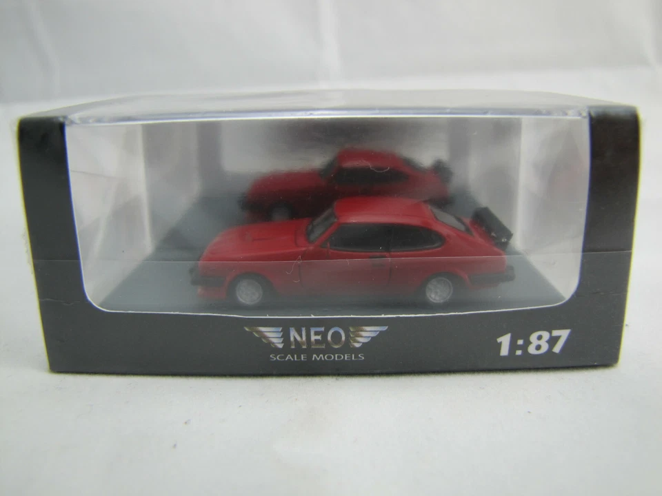 Neo Scale Models 1:87 87240 Ford Capri Werksturbo Rot - Bild 1 von 4