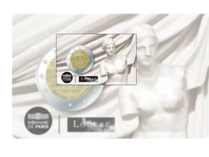 Frankreich, 2025, 2 Euro Münzkarte, Louvre: Venus von Milo! - Bild 1 von 6