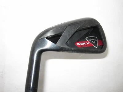 Callaway Razr X Black Mens 6 Iron Graphite Regular Left Handed -1/2" Length - Image 1 of 4