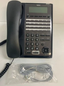 NEC SL2100 IP7WW-24TXH TEL B1 Phone Warranty Digital 24 Button BE117452 Black - Picture 1 of 1