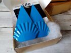 NWT Authentic Vintage 1980s Blue Earrings by Elle