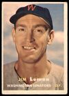 1957 Topps Jim Lemon 57 Ex Baseball Washington Senators