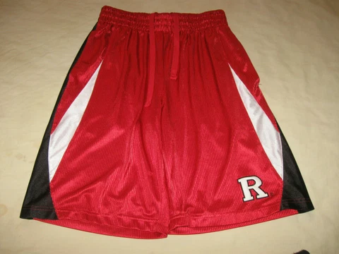 Rutgers Scarlet Knights Basketball Shorts Men's Medium Red RUTG Campus Heritage Cover