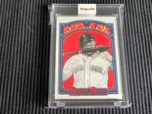 2021 TOPPS PROJECT 70 #701 RAFAEL DEVERS / MISTER CARTOON *ENCASED ART*  RED SOX - Picture 1 of 2