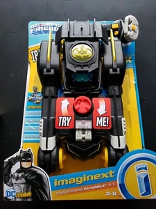 Imaginext Transforming Batmobile Toy Batman DC - Picture 1 of 12