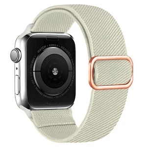 Correa Elástica Solo Loop Compatible con Apple Watch Band 42mm - Starlight - Imagen 1 de 6