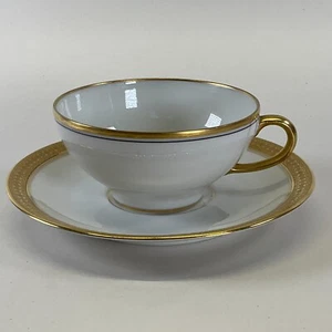 W.G. & CO. (William Guerin) Limoges France Teacup & Saucer Set - Picture 1 of 5
