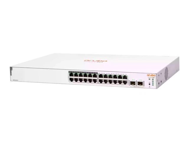 HP Aruba Instant On 1830 24-Port Gigabit Network Switch with 2 SPF 1GbE Ports (JL813A#ABA)