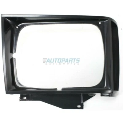 New Right Passenger Side RH Hand Headlight Door Black Fits 1982-90 Chevrolet S10 - Image 1 of 4