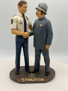 1999 150th Anniversary Pinkerton Security Past & Present Cop and Security 10" - Bild 1 von 4