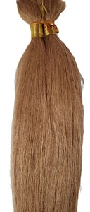 100% human hair New Yaki bulk; straight; tangle-free; for braiding; for women - Picture 1 of 36