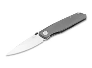 Boker Plus Connector Titanium Pocket Knife - 2.93" CPM-S-35VN Framelock Blade - Picture 1 of 3