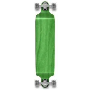 Yocaher Drop Down Blank Longboard Complete - Stained Green - Picture 1 of 10