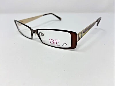 Monturas de gafas DIANE VON FURSTENBERG DVF1000 245 52-15-140 marrón/verde FU55 Foto 1 de 4