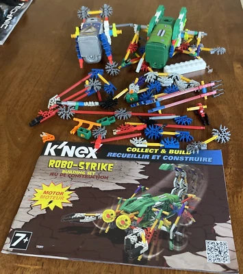 K'NEX Beasts Alive - Robo-strike Building Set 13201 Plus extra Parts - Image 1 of 4