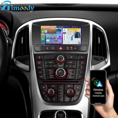 4+64GB Android 15 DSP Autoradio Carplay Für Opel Astra J 2010-2014 GPS Navi WiFi - Bild 1 von 4
