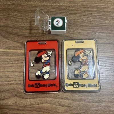 Disney Mickey Mouse Golf Ball Marker And Bag Tags  - Image 1 of 4