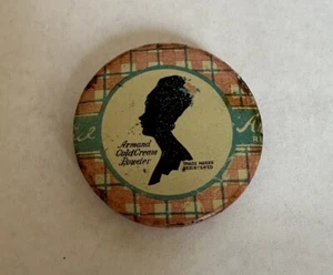 Vintage Tin Armand Cold Cream Powder Sample Advertisement - Picture 1 of 4