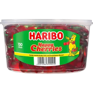 Haribo Happy Cherries 150 Stück in der Dose - Bild 1 von 1