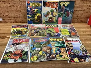 Dinosaurs For Hire (Eternity) Large Lot Of 11 Including Graphic Novel - Picture 1 of 4