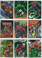 1995 Marvel Pepsi Cards PRISM 9 Card Full SET SPIDERMAN 