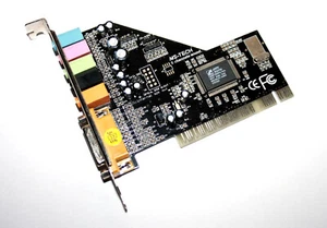 PCI-Soundkarte 'MS-TECH Soundcard 5' Soundchip: CMI8738/PCI-6ch-LX - Imagen 1 de 2