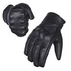 Australian Bikers Gear Oscar Short Motor Cowhide Leather Cruiser Winter Gloves