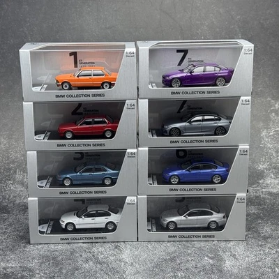 1:64 Scale BMW 3 Series 50th Anniversary Diecast Car Collection - Set of 8 - Image 1 of 4