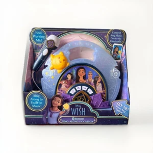 Wish Sing Along Portable Stereo Music Boombox Bluetooth Light Show Kid-Friendly - Picture 1 of 3