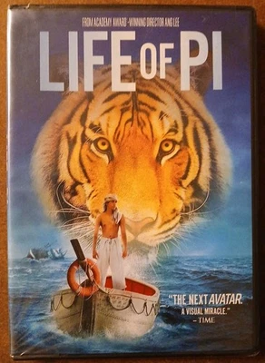 LIFE OF PI 2012 DVD MOVIE ANGL LEE AWARD-WINNING FILM ADVENTURE TIGER - Image 1 of 2