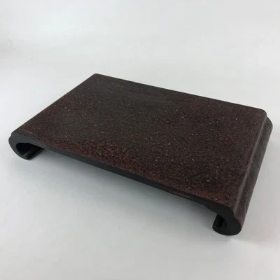 Florero lacado japonés soporte de colección tablero Raden Kadai Ikebana Bonsai WT431 Foto 1 de 4