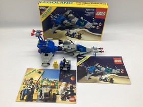 1985 LEGO FX Star Patroller 6931 100% Complete + Original Instructions & Box