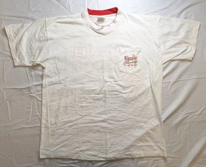 Vintage 1992 Winston Racing Team T-Shirt Herren XL weiß rot gold Einzelnaht - Bild 1 von 10