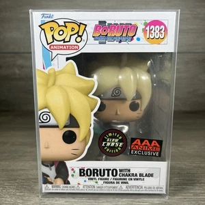 Funko Pop! Animation Boruto with Chakra Blade Glow Chase AAA Exclusive #1383 NIB - Picture 1 of 6