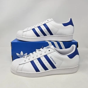 Adidas Superstar "Cloud White Blue" Classic / IG9368 / Herrengröße 10 - Bild 1 von 6