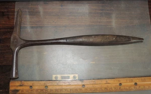 VINTAGE STANLEY SADDLE MAKERS TACK HAMMER W/ 2 PATENT DATES 1867 & 1896 - Picture 1 of 16