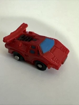 Micro Machines Ultrasmall Insiders Mini RED LAMBORGHINI COUNTACH Galoob - Image 1 of 4