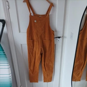 Lucy and Yak Organic Cotton Corduroy Dungarees - Picture 1 of 7