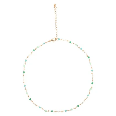  2 Pack Kette Für Frauen Kropfkette Damen Tracht Perlen Halskette Perlenkette - Bild 1 von 4