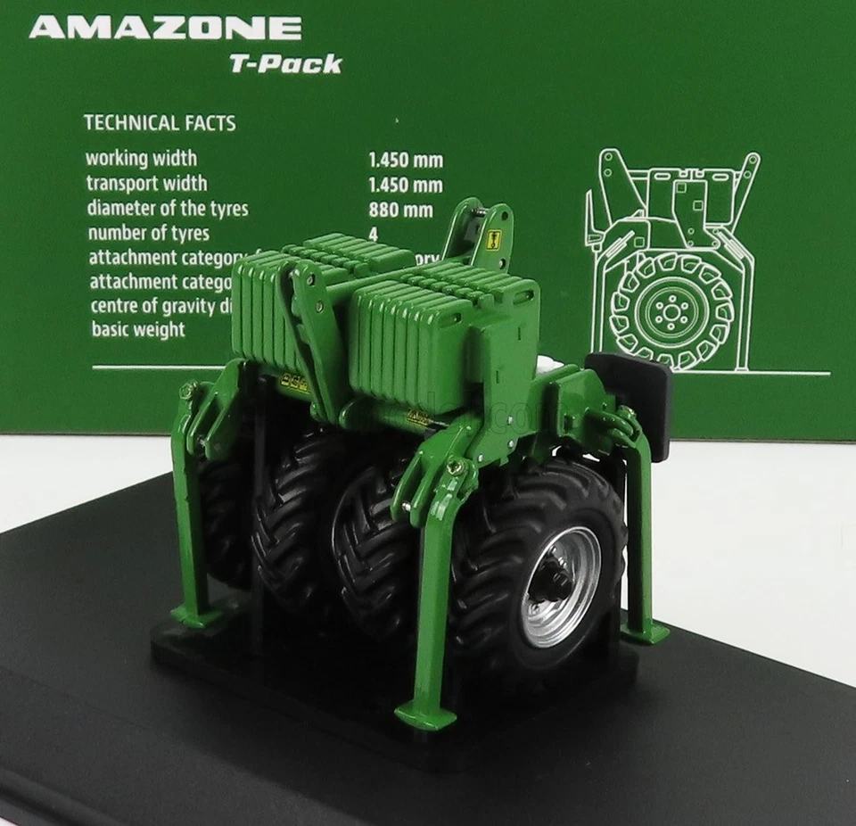 1/32 UNIVERSAL HOBBIES - ACCESSORIES - AMAZONE T-PACK FRONTALE UH5343 - Immagine 1 di 1