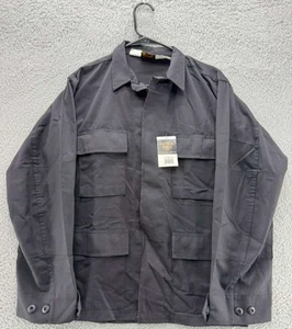 Tactical Force BDU Jacket Gray Twill 4 Pocket Coat XS Regular NWT Military Styl - Picture 1 of 10